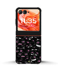Creslia cartoon cat faces phone case - cartoon cat faces phone case motorola razr 2025