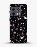 Creslia cartoon cat faces phone case - cartoon cat faces phone case oneplus 10 pro