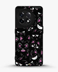 Creslia cartoon cat faces phone case - cartoon cat faces phone case oneplus 11r