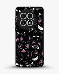 Creslia cartoon cat faces phone case - cartoon cat faces phone case oneplus 13