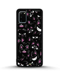 Creslia cartoon cat faces phone case - cartoon cat faces phone case samsung galaxy s20 fe