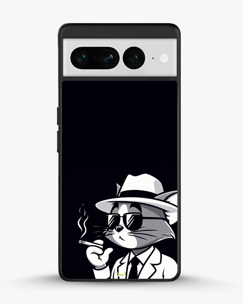 Creslia cat detective phone case - cat detective phone case google pixel 7 pro