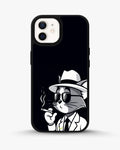 Creslia cat detective phone case - cat detective phone case iphone 12
