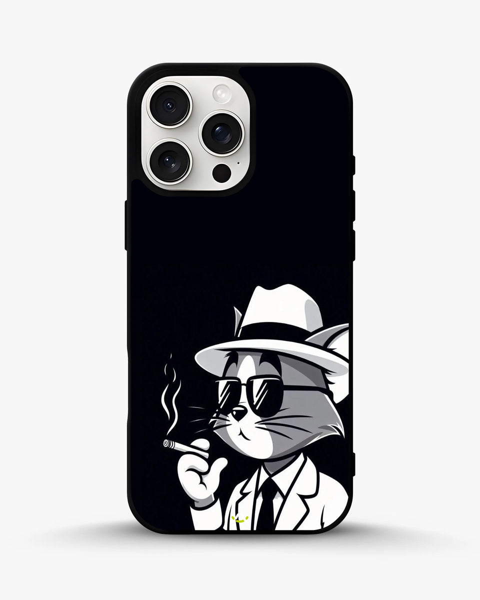 Creslia cat detective phone case - cat detective phone case iphone 13 pro max