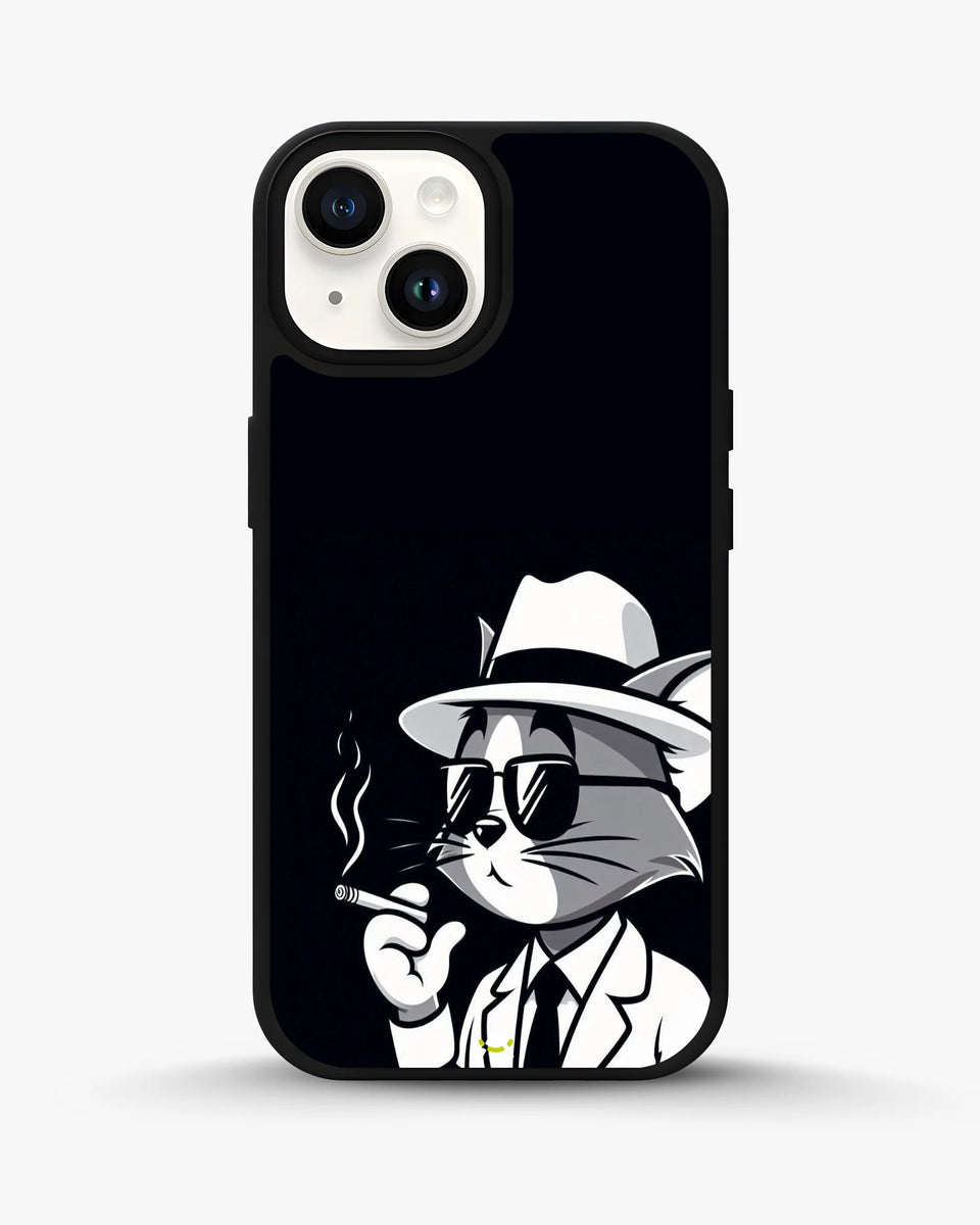 Creslia cat detective phone case - cat detective phone case iphone 13