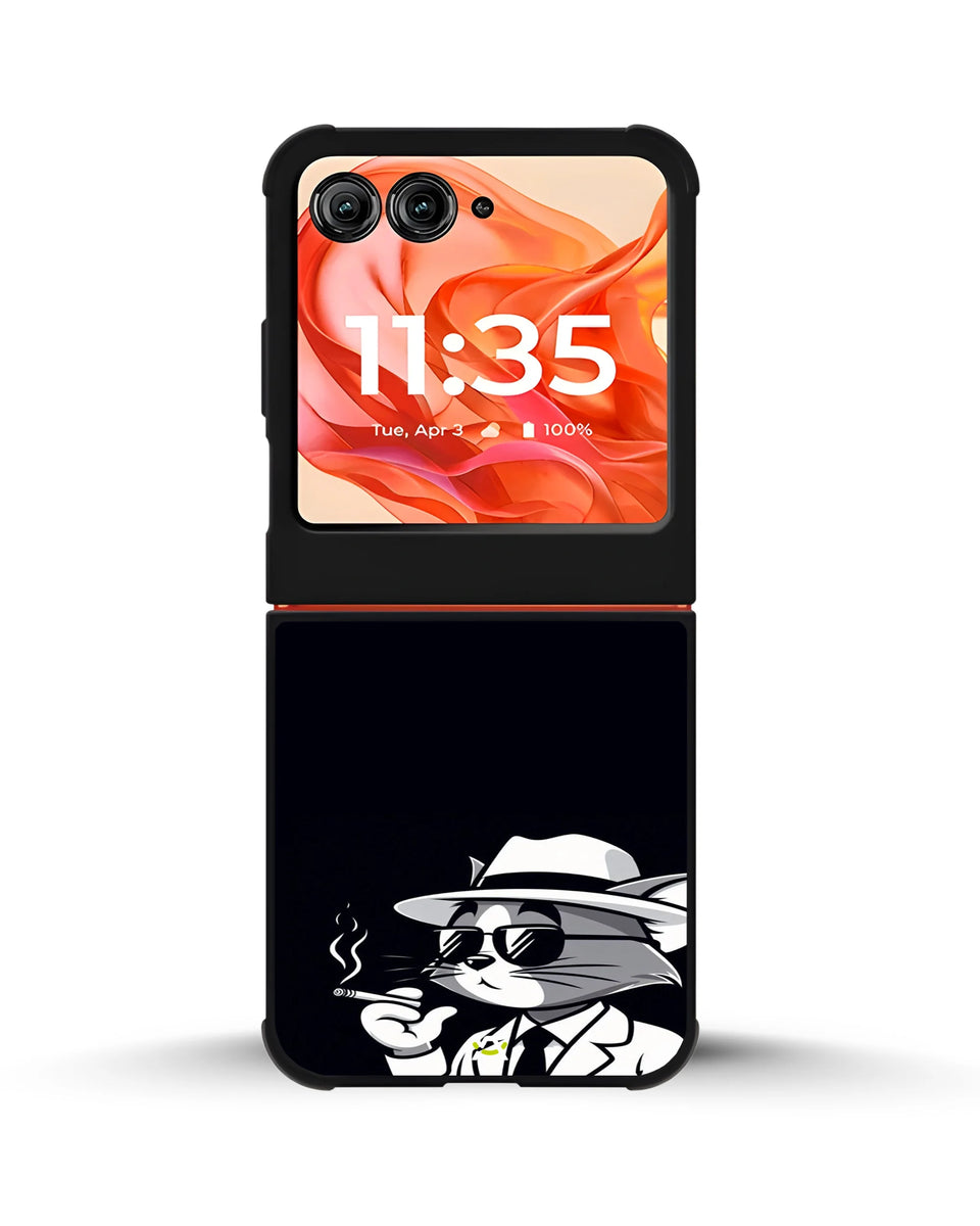 Creslia cat detective phone case - cat detective phone case motorola razr 2025