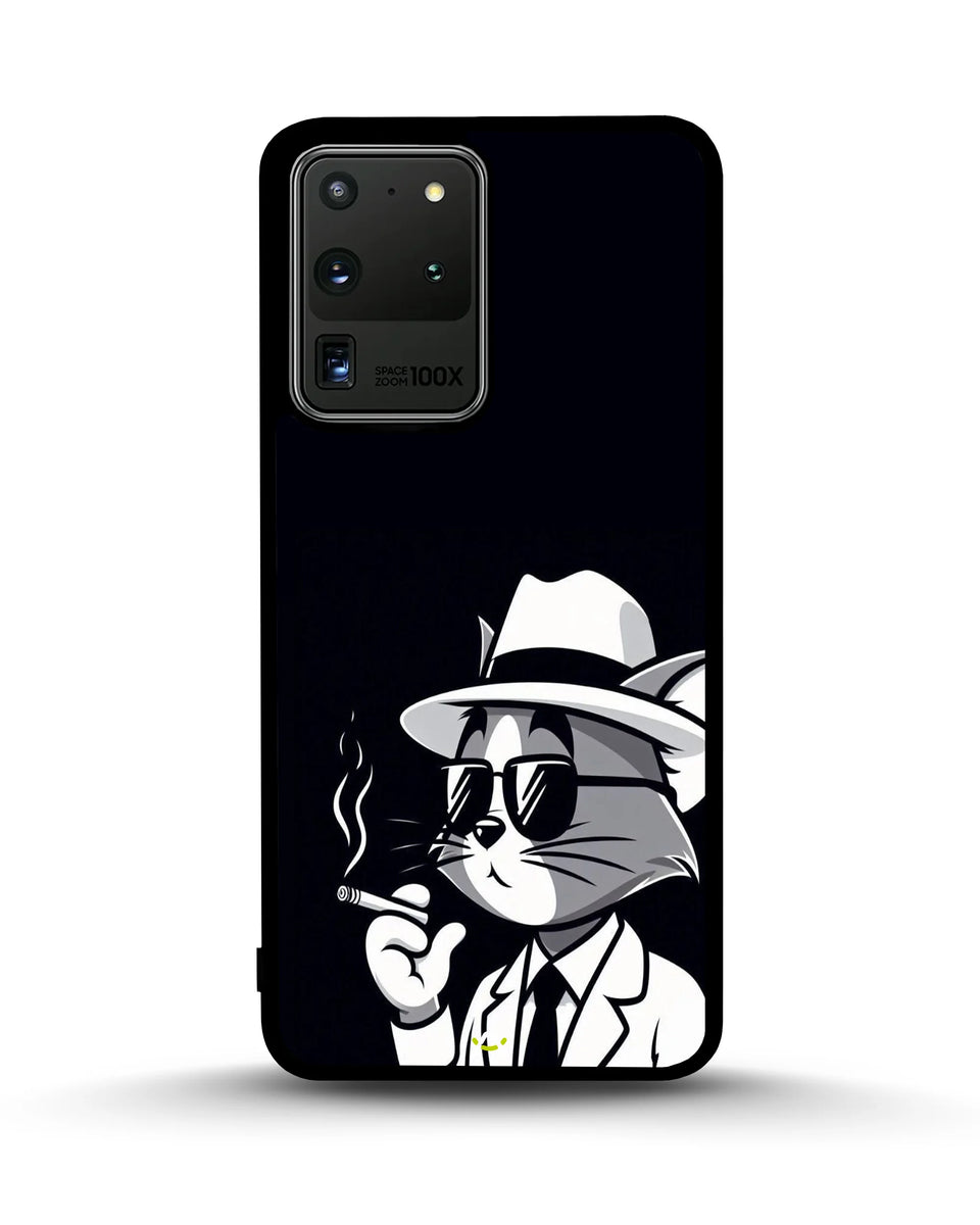 Creslia cat detective phone case - cat detective phone case samsung galaxy s20 ultra