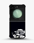 Creslia cat detective phone case - cat detective phone case samsung galaxy z flip 6