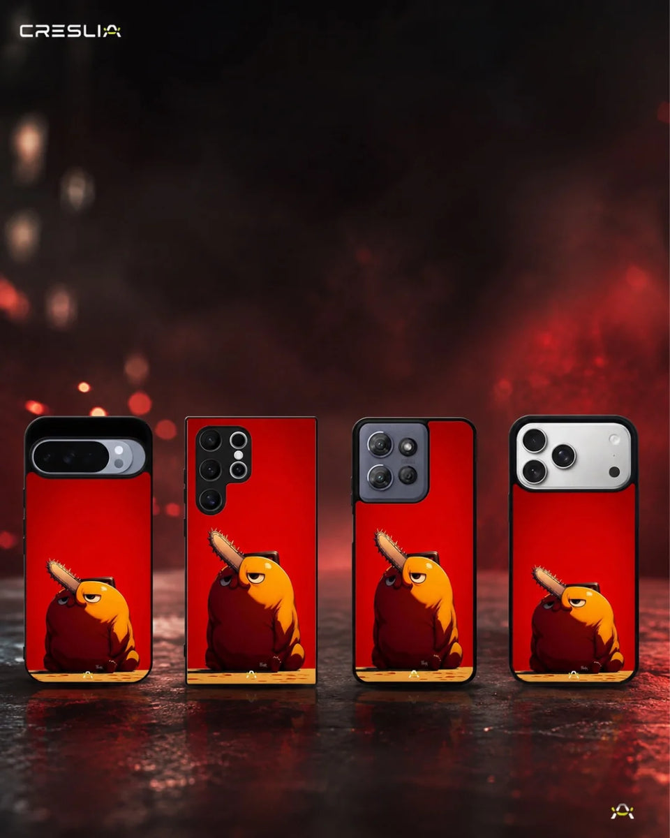 Creslia chainsaw devil anime phone case - chainsaw devil anime phone case mobile banner