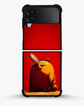 Creslia chainsaw devil anime phone case - chainsaw devil anime phone case samsung galaxy z flip 4