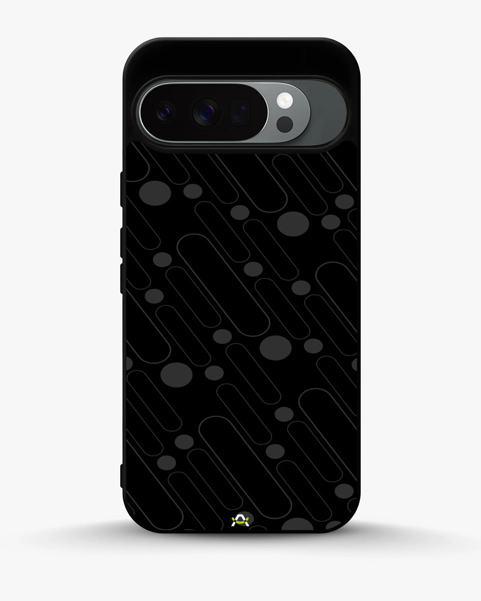 Creslia charcoal geometric lines case - charcoal geometric lines case google pixel 10 pro