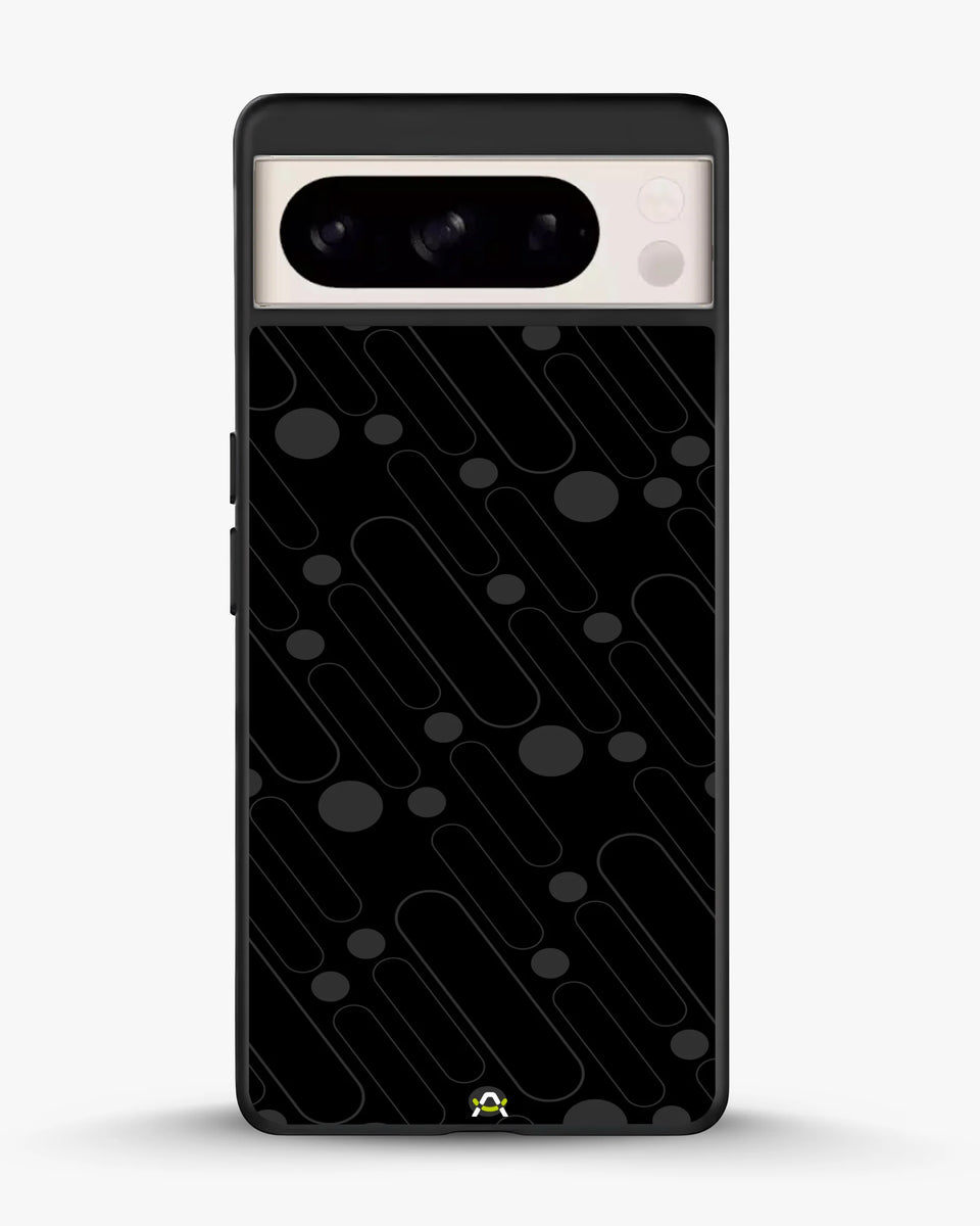 Creslia charcoal geometric lines case - charcoal geometric lines case google pixel 8 pro