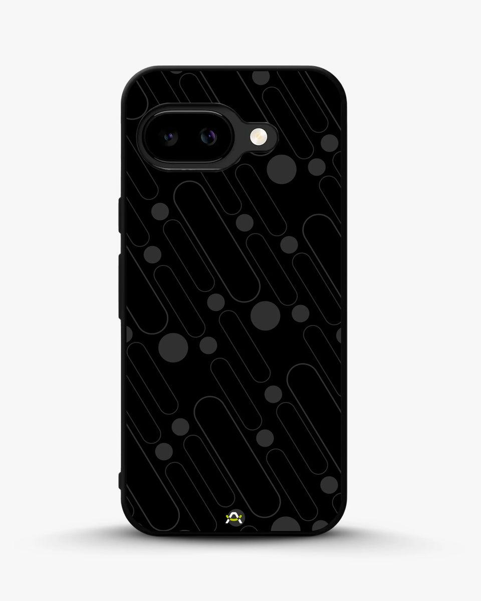 Creslia charcoal geometric lines case - charcoal geometric lines case google pixel 9a