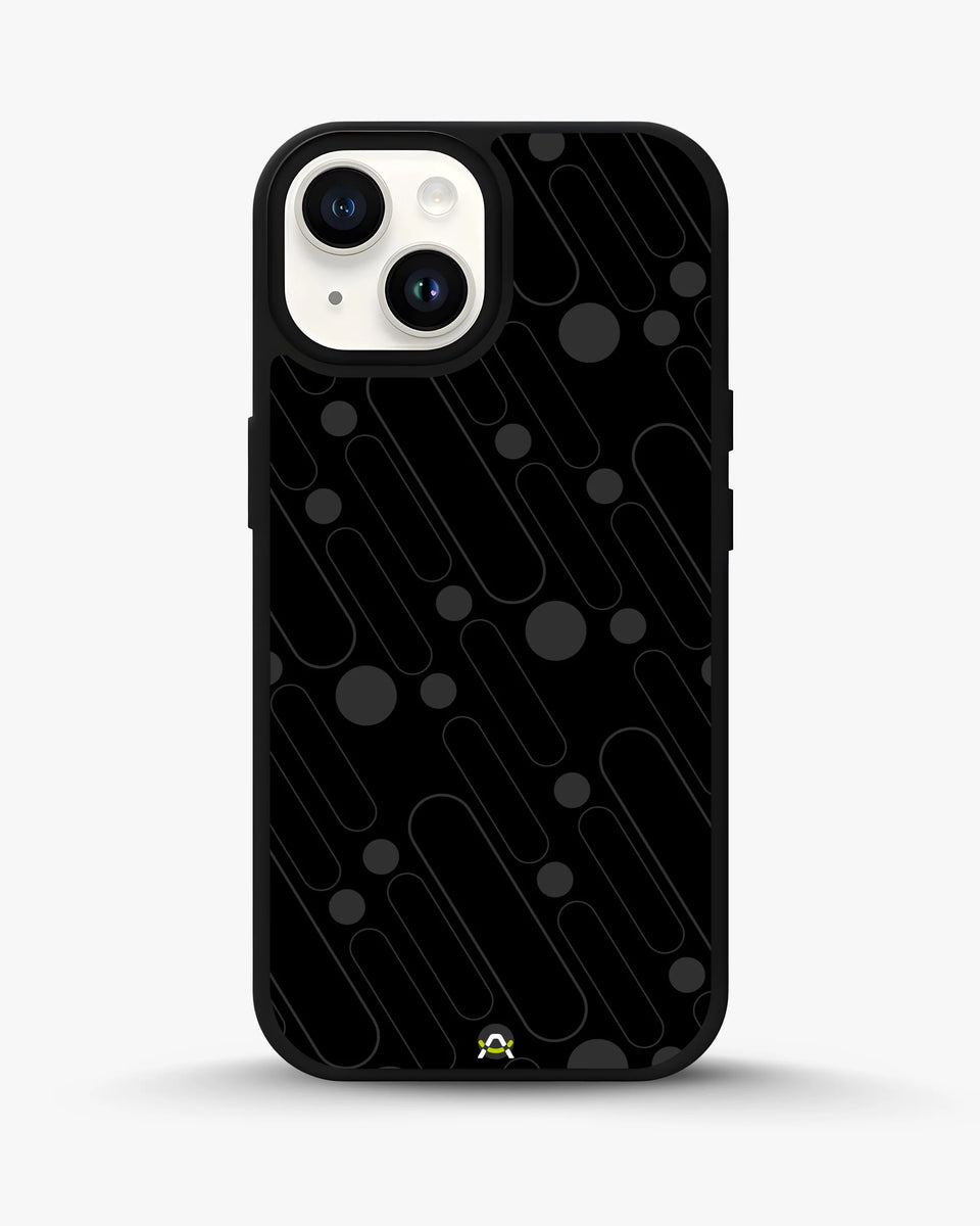 Creslia charcoal geometric lines case - charcoal geometric lines case iphone 15 plus