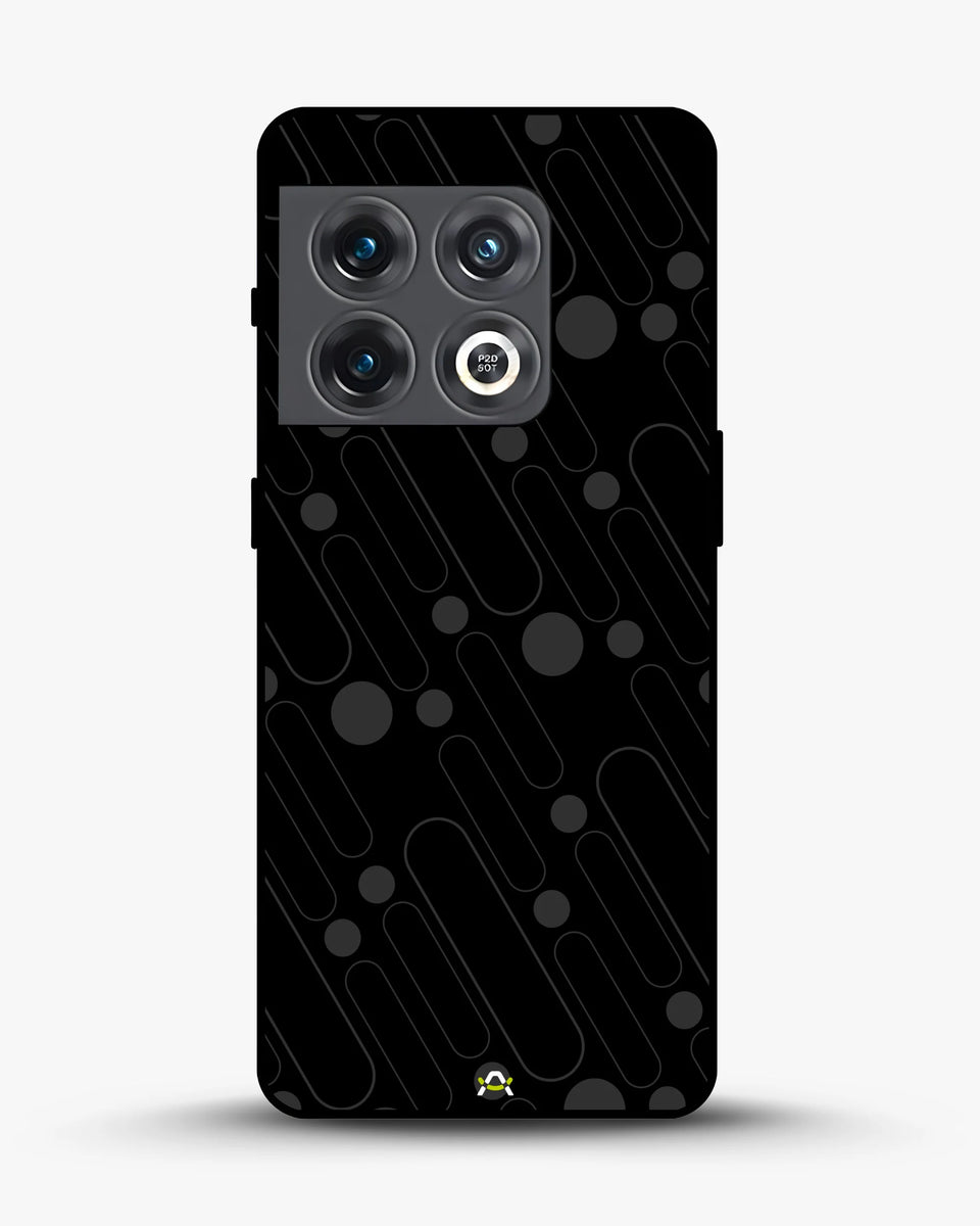 Creslia charcoal geometric lines case - charcoal geometric lines case oneplus 10 pro