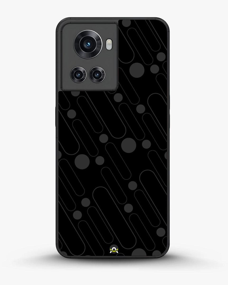 Creslia charcoal geometric lines case - charcoal geometric lines case oneplus 10r