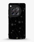 Creslia charcoal geometric lines case - charcoal geometric lines case oneplus 12r
