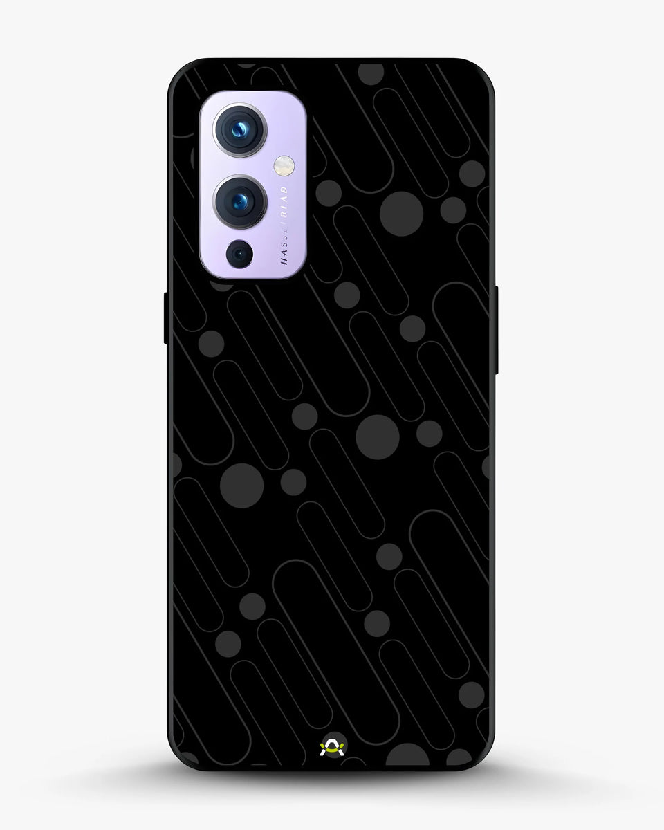 Creslia charcoal geometric lines case - charcoal geometric lines case oneplus 9