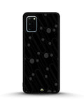 Charcoal Geometric Lines phone case on Samsung Galaxy S20 Fe - abstract pattern designer cover by Creslia