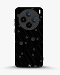 Charcoal Geometric Lines phone case on Vivo X100 - abstract pattern designer cover by Creslia