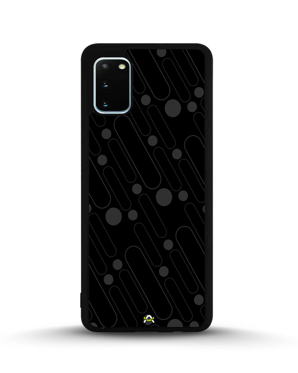 Creslia charcoal geometric lines case - charcoal geometric lines case samsung galaxy s20 fe