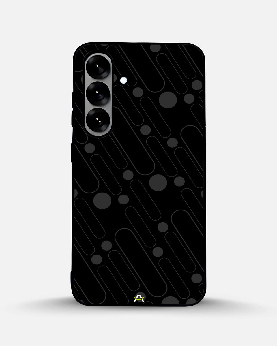 Creslia charcoal geometric lines case - charcoal geometric lines case samsung galaxy s25