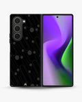 Creslia charcoal geometric lines case - charcoal geometric lines case samsung galaxy z fold 6