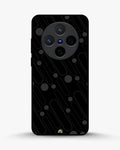 Creslia charcoal geometric lines case - charcoal geometric lines case vivo x200