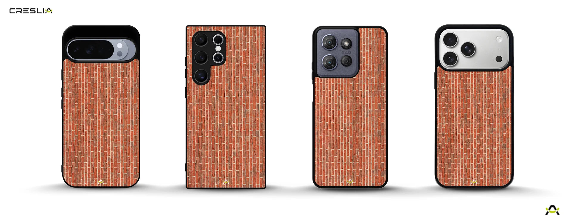 Creslia classic red brick phone case - classic red brick phone case desktop banner