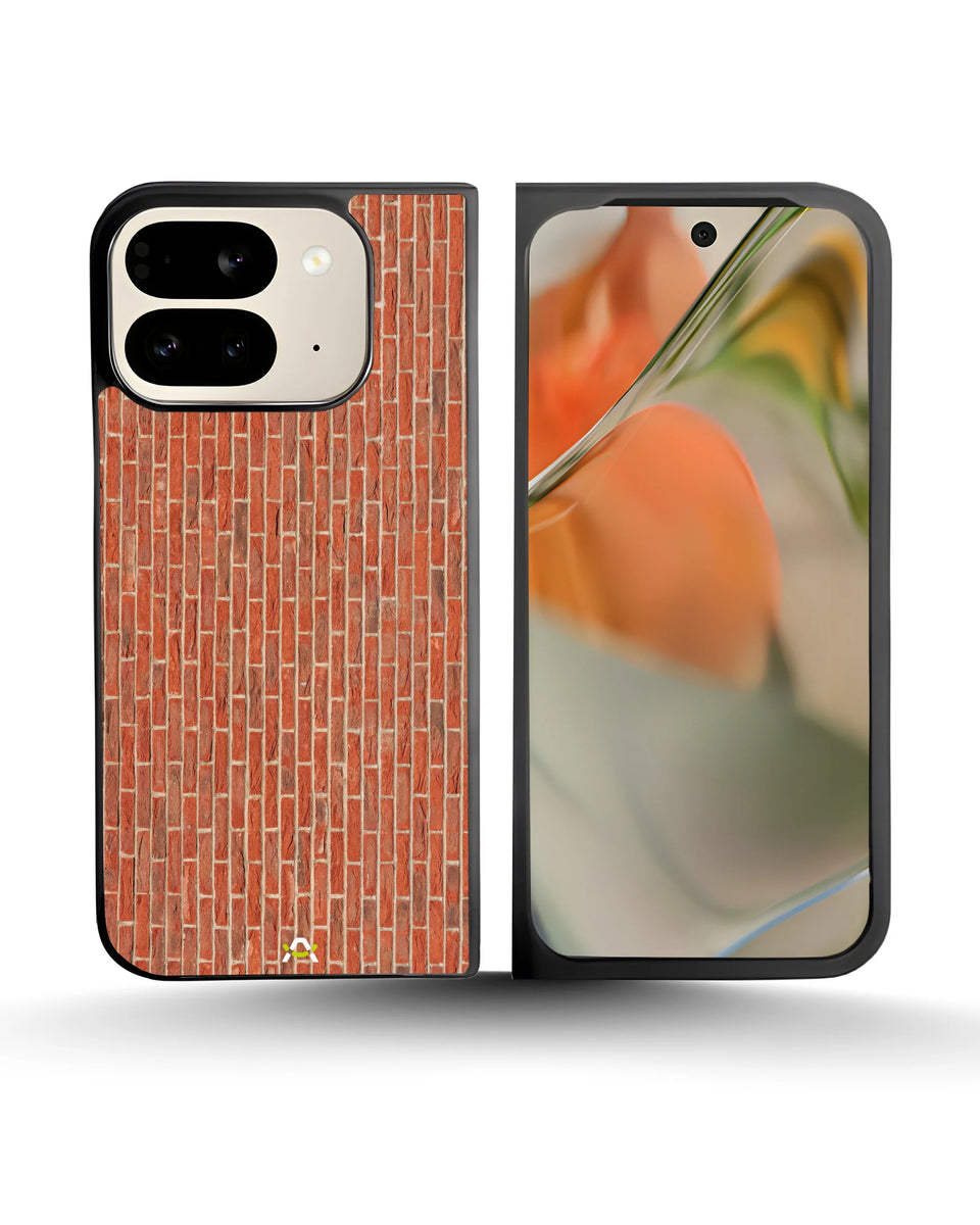 Creslia classic red brick phone case - classic red brick phone case google pixel 9 pro fold