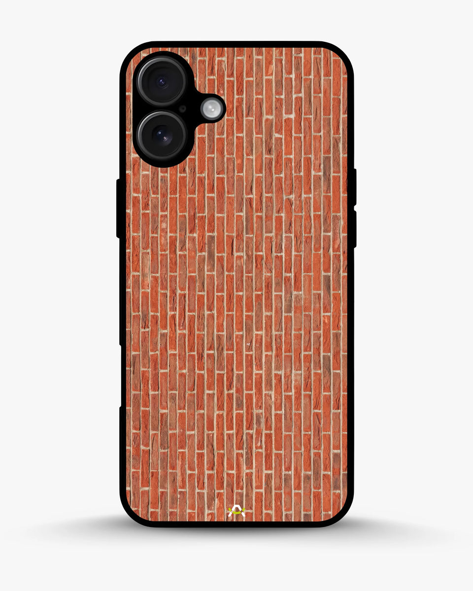Creslia classic red brick phone case - classic red brick phone case iphone 16