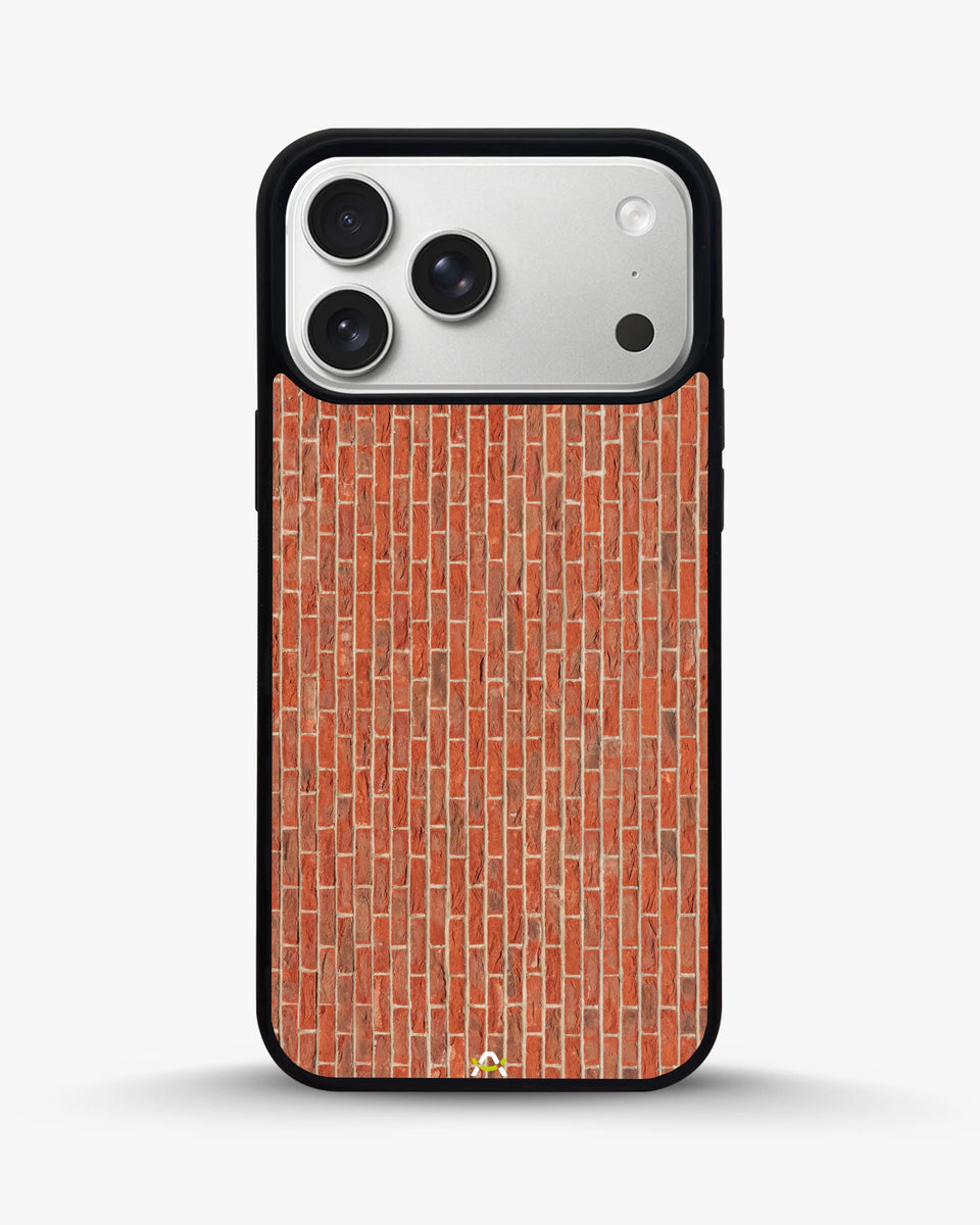 Creslia classic red brick phone case - classic red brick phone case iphone 17 pro