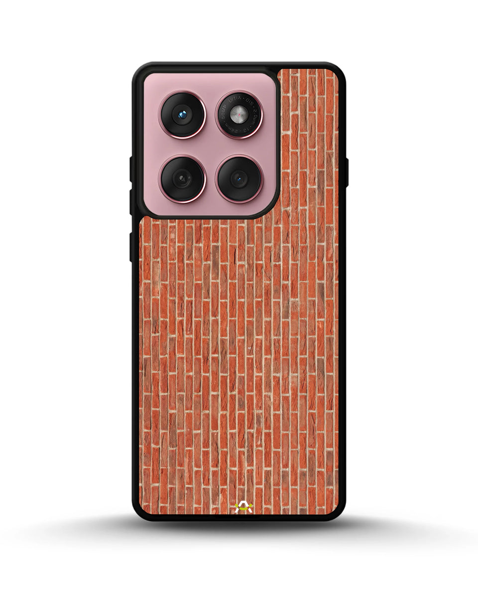 Creslia classic red brick phone case - classic red brick phone case motorola edge 2025