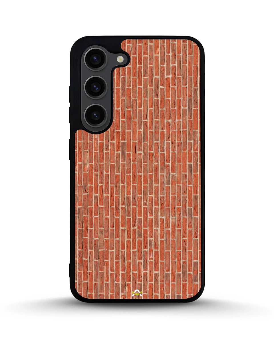 Creslia classic red brick phone case - classic red brick phone case samsung galaxy s23