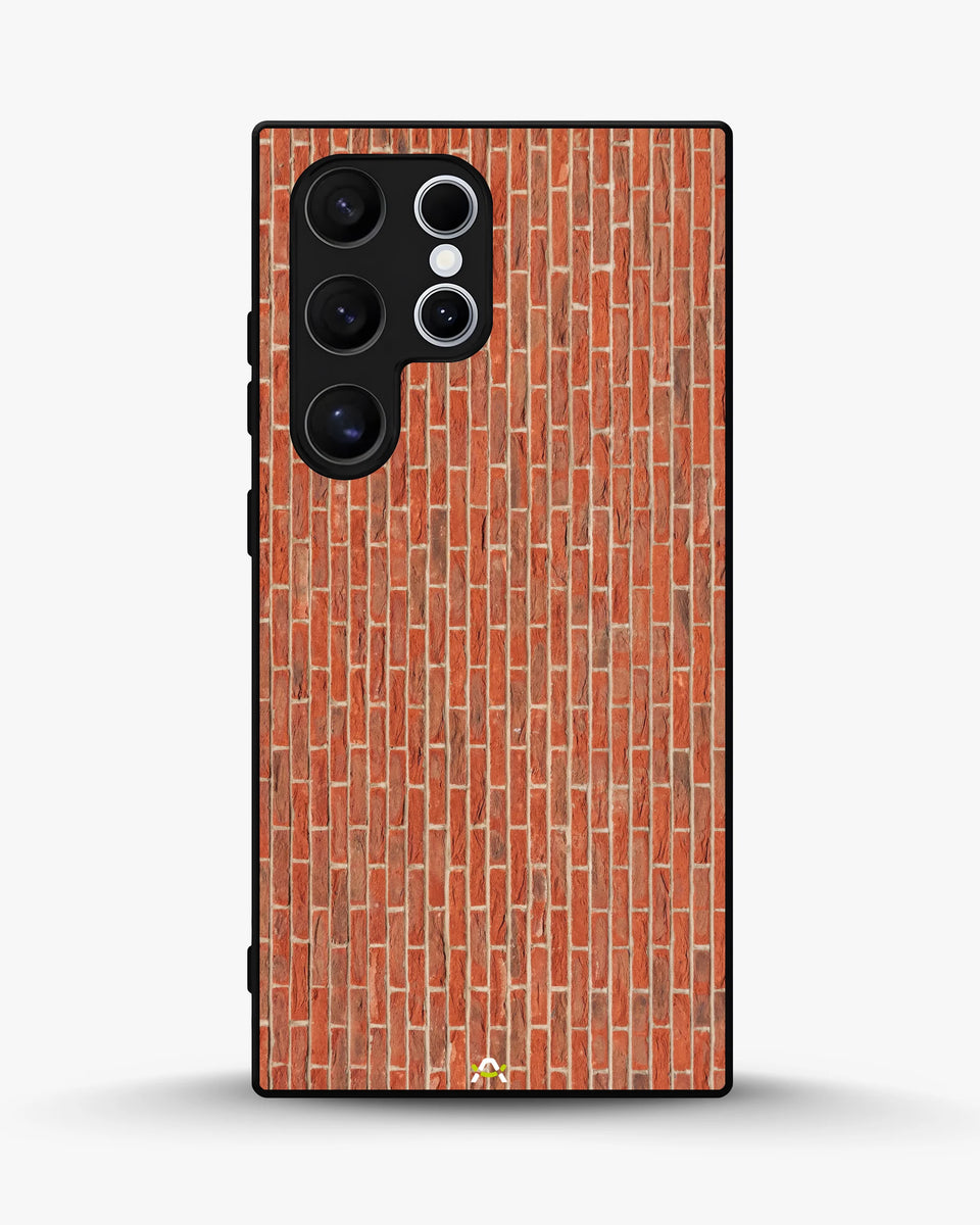 Creslia classic red brick phone case - classic red brick phone case samsung galaxy s25 ultra
