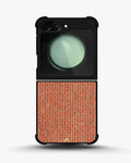 Creslia classic red brick phone case - classic red brick phone case samsung galaxy z flip 5