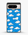 Creslia cloud pattern phone case - cloud pattern phone case google pixel 8 pro