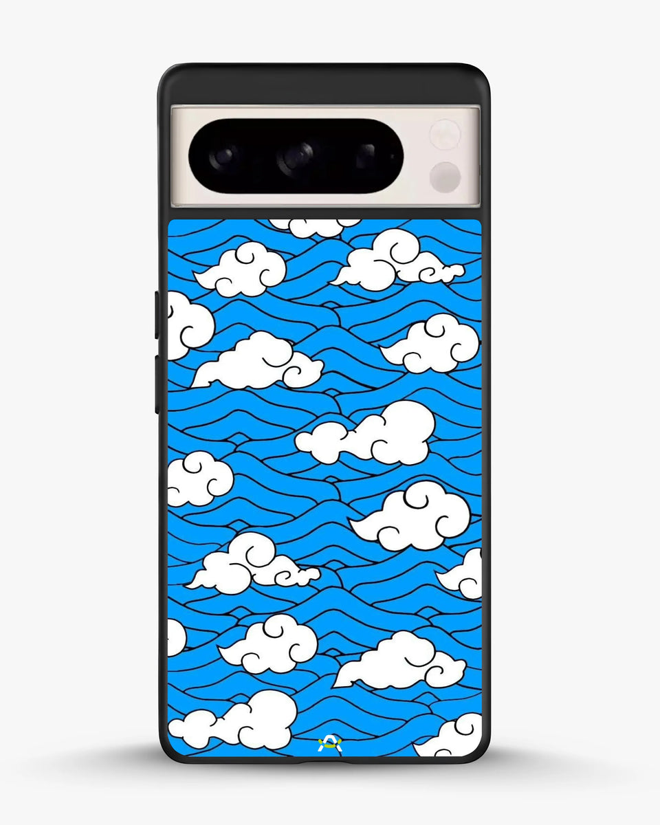 Creslia cloud pattern phone case - cloud pattern phone case google pixel 8 pro