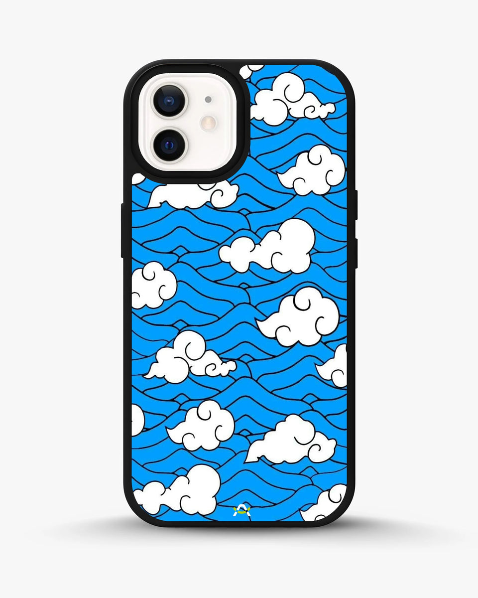 Creslia cloud pattern phone case - cloud pattern phone case iphone 12