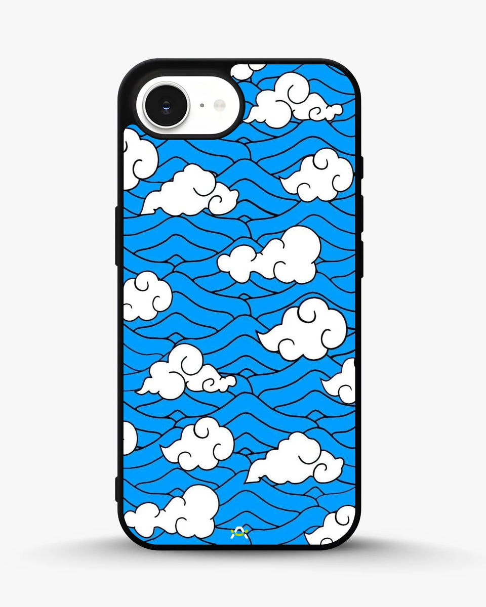 Creslia cloud pattern phone case - cloud pattern phone case iphone 16e