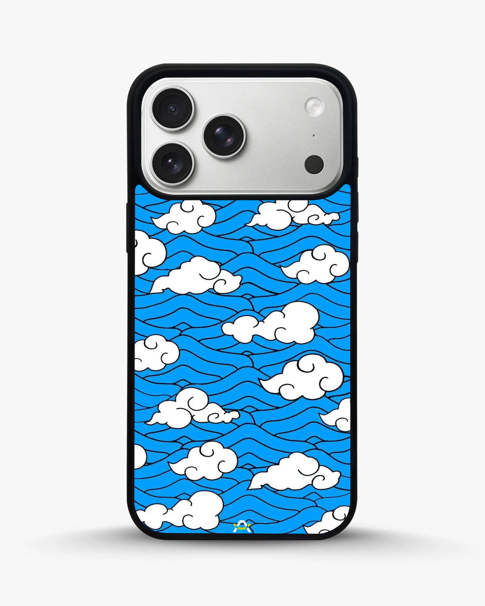 Creslia cloud pattern phone case - cloud pattern phone case iphone 17 pro max