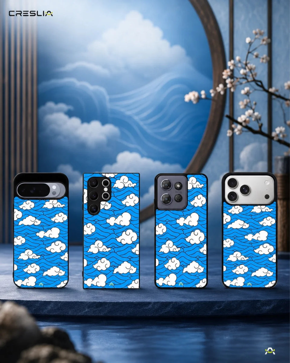 Creslia cloud pattern phone case - cloud pattern phone case mobile banner