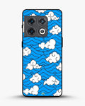 Creslia cloud pattern phone case - cloud pattern phone case oneplus 10 pro
