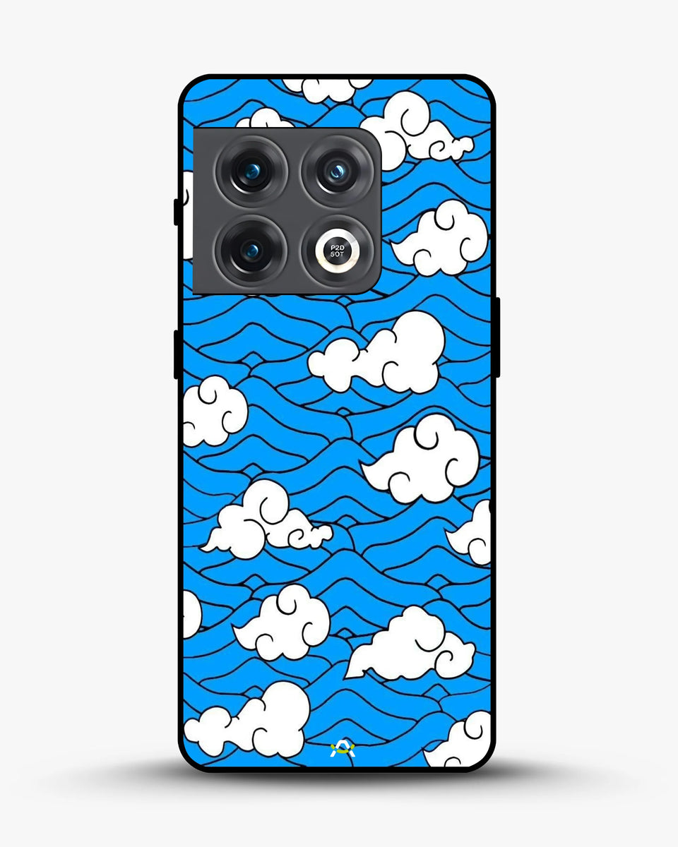 Creslia cloud pattern phone case - cloud pattern phone case oneplus 10 pro