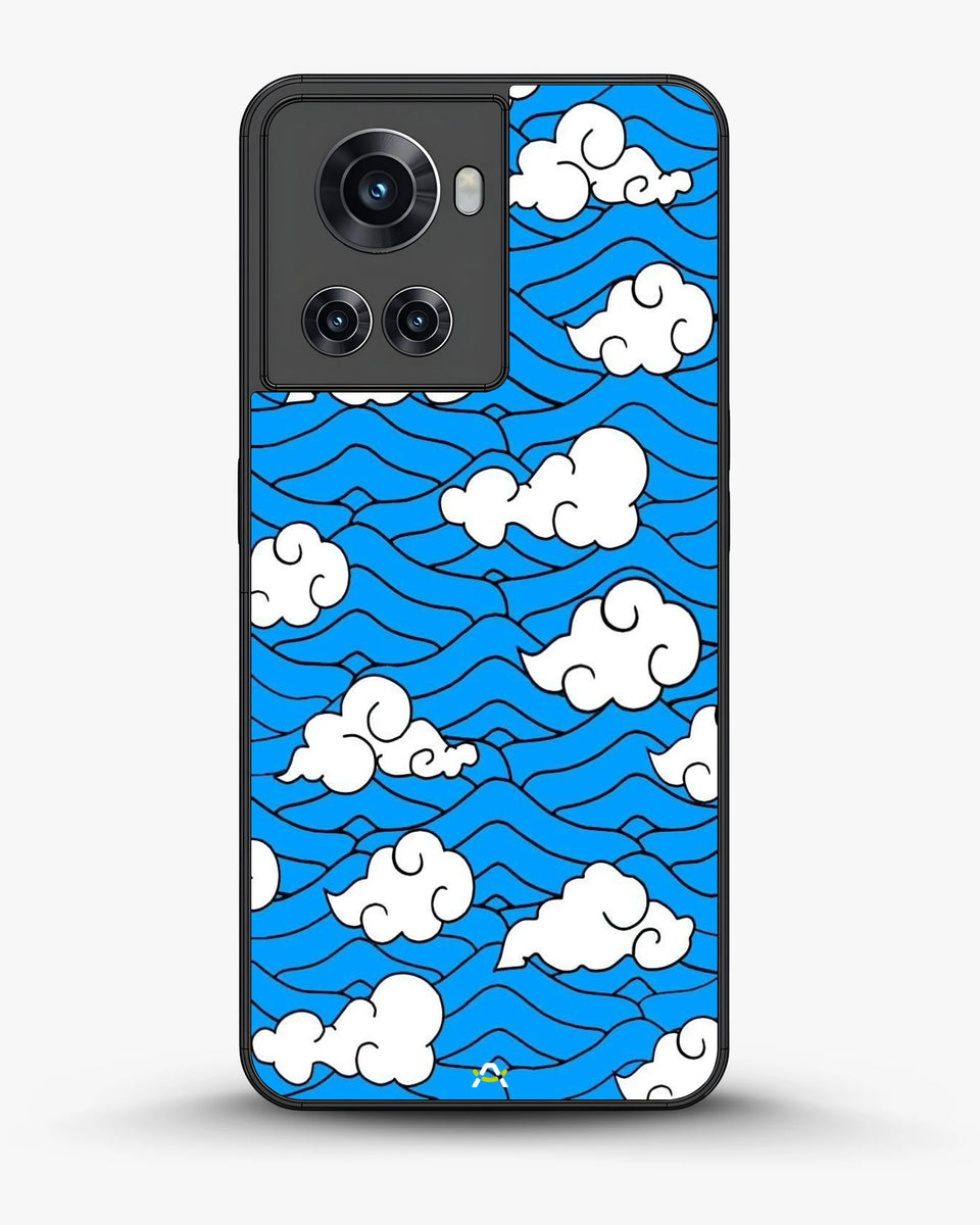 Creslia cloud pattern phone case - cloud pattern phone case oneplus 10r