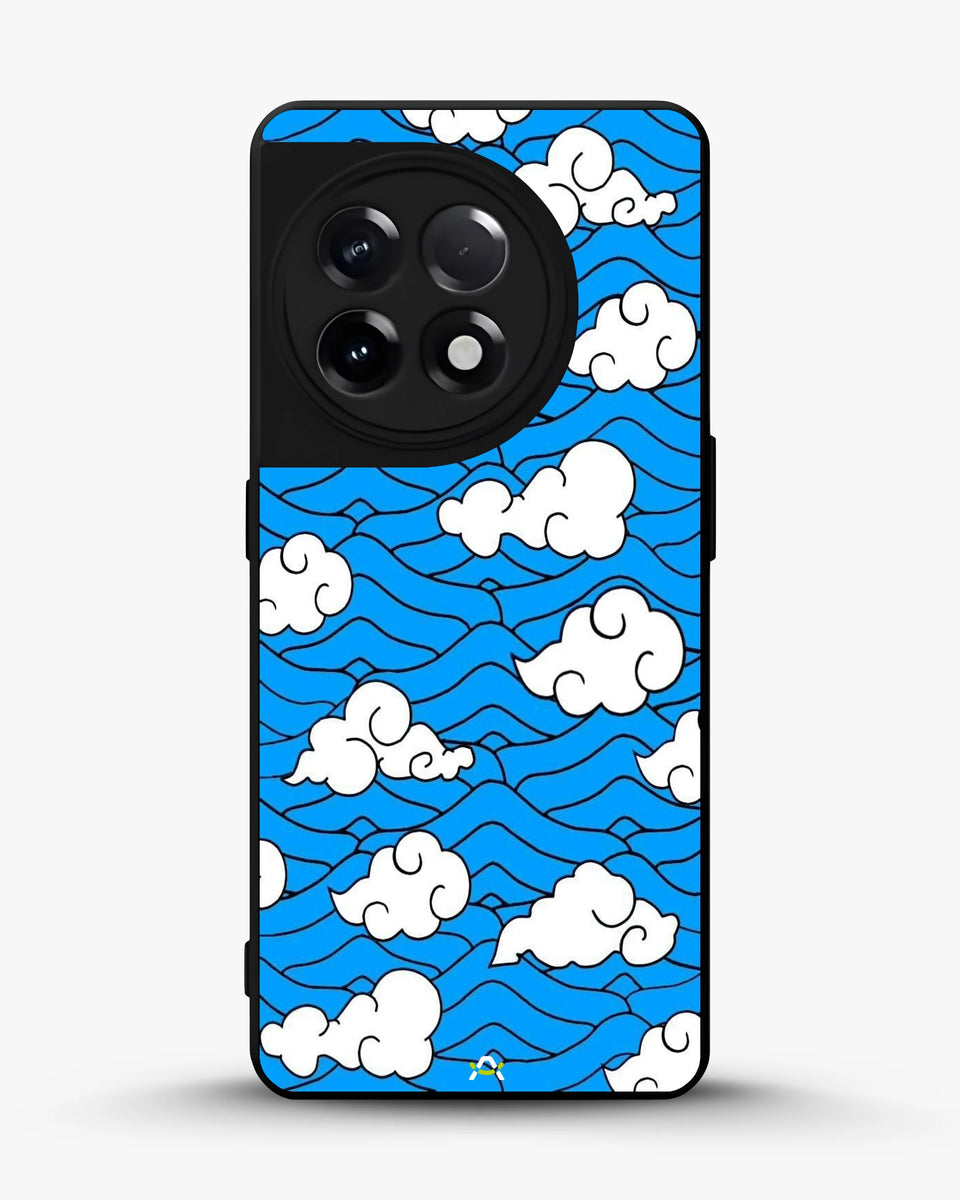 Creslia cloud pattern phone case - cloud pattern phone case oneplus 11r