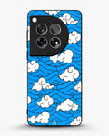 Creslia cloud pattern phone case - cloud pattern phone case oneplus 12r