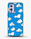 Creslia cloud pattern phone case - cloud pattern phone case oneplus 9