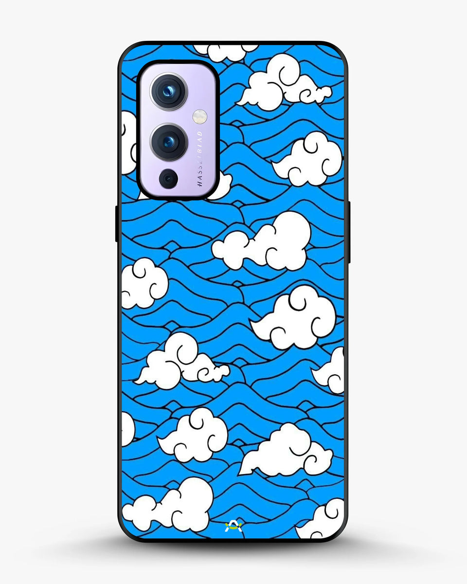 Creslia cloud pattern phone case - cloud pattern phone case oneplus 9