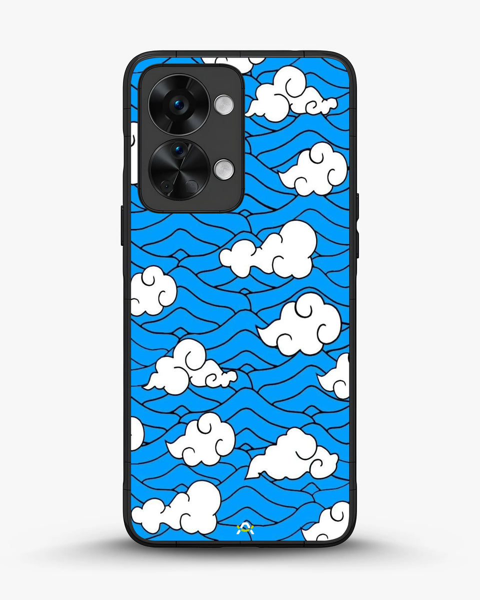 Creslia cloud pattern phone case - cloud pattern phone case oneplus nord 2t